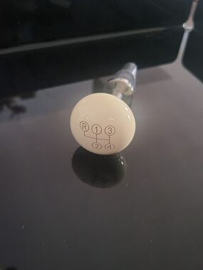 Stainless Steel - Wood-in Gear Knob Wine Stopper